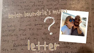 Brian Laundrie’s parents letter exposed. #brianlaundrie #gabbypetito