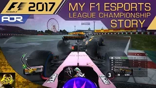 F1 2017 | My F1 Esports Story - PC League Championship (all 3 Races)