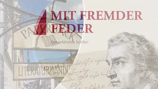 Gabriele Klunkert: "Mit fremder Feder.  Der gefälschte Schiller."