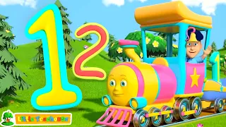 Numbers Train + More Nursery Rhymes & Kids Songs by Little Treehouse