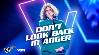 Floris - 'Don’t Look Back In Anger' | Blind Auditions | The Voice Kids | VTM