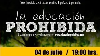 Trailer LA EDUCACIÓN PROHIBIDA en "El Adefesio" 04/07/2013