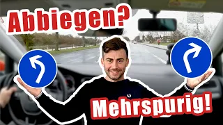 Mehr als eine Abbiegerspur? Mehrspuriges Abbiegen TIPPS 🚗