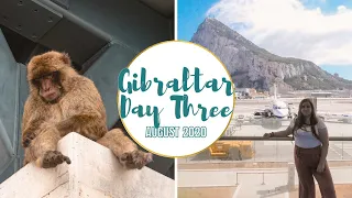 GIBRALTAR DAY THREE // BITTEN BY A MONKEY ON GIBRALTAR ROCK AND FLYING HOME | Travel Vlog