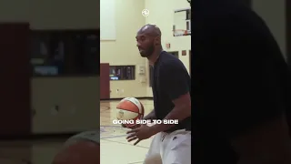 Kobe Bryant Teaching Candace Parker His Signature Move pt 1