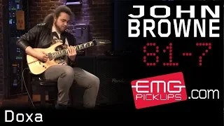 John Browne of Monuments Performs "Doxa" for EMGtv