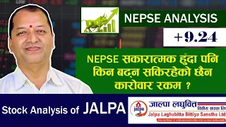 NEPSE Technical Analysis/NEPSE Update/NEPSE Chart Analysis/JALPA Analysis /Raju Paudel.