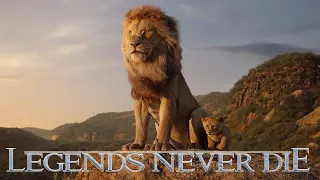 The Lion King  || Tribute to Mufasa || Legends Never  Die || 4K || Goosebumps 100%