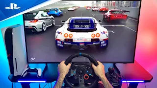 Gran turismo 7 on ps5 with Logitech g29 it’s just amazing #3