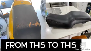 Ducati 600SS Seat Restoration