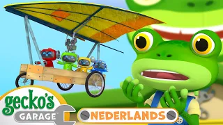 Hergebruik en vlieg ermee! | Gecko's Garage Nederlands | Vrachtwagen Cartoons Voor Kinderen