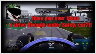 Drive-through penalty Under the safety car