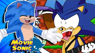 Movie Sonic Reacts to Sonic Shorts (Volume 3)!!!