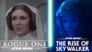 Young Leia | Rogue One & Rise Of Skywalker Comparison.