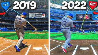 Hitting a 500+ Foot Home Run with Vladimir Guerrero Jr. in EVERY MLB The Show!