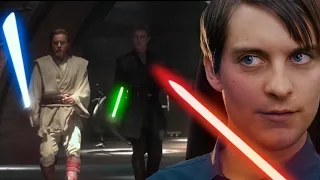 Darth Bully Maguire vs Obi-Wan Kenobi and Anakin