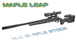 【AST】Maple Leaf MLC S1 rifle stock debut vol.1