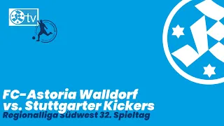 32. Spieltag Regionalliga Südwest Stimmen zum Spiel FC-Astoria Walldorf - Stuttgarter Kickers