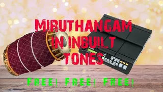 Miruthangam tones for free download|yamaha dtx m12|indian tones