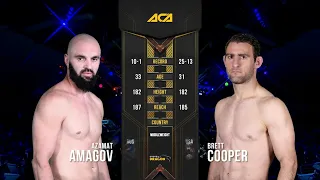 Азамат Амагов vs. Бретт Купер | Azamat Amagov vs. Brett Cooper | ACA 91