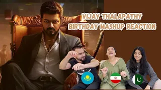 Thalapathy Vijay BIrthday Mashup Reaction | Jomin Joseph | Foreigners React