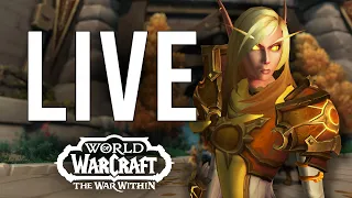 ALPHA SERVERS DOWN! LIKELY MEANS WE ARE GETTING A NEW BUILD - WoW: The War Within Alpha (Livestream)