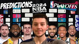 My 2024 NBA Playoff Bracket Predictions!!!