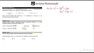 Zadanie 8 i 9 - Egzamin ósmoklasisty z Matematyki maj - 2021