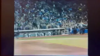 Phil Rizzuto Throws Out First Pitch: 1981 World Series