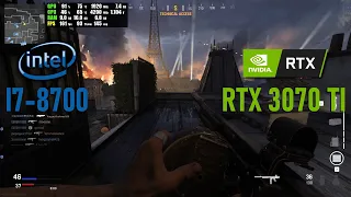 COD Vanguard (Beta) - i7 8700 & RTX 3070 Ti Benchmark | 1080p Ultra | Hotel Royal