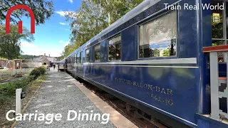 Train Real World - Carriage Dining at Bassenthwaite Lake Station