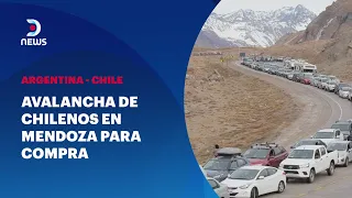 Avalancha de Chilenos en Mendoza para comprar - #DNEWS