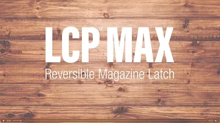 Ruger® LCP® Max Reversible Magazine Latch Tech Tip