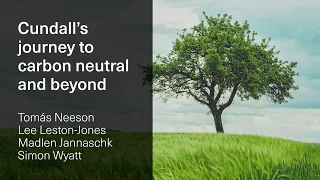 Cundall’s journey to carbon neutral and beyond