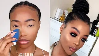 GRWM Makeup Tutorial - Black Women Makeup Tutorial Compilation #6