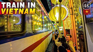 🔥HANOI Vietnam Walking Street 4K🔥 Hanoi Nights Walking Train Street - HANOI City at Night 2024