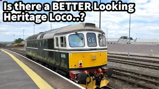 CROMPTON & HOOVER at Eastleigh - Plus Other LOCOS Passing & STABLED 05/06/24