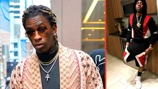 Young Thug Responds To Yfn Lucci "Doin To Much Could Become A Deep Sleep"