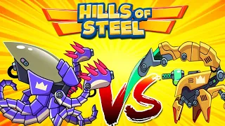 ЛЕГЕНДАРНЫЙ ТАНК КРАКЕН ПРОТИВ ТАНКОВ В HILLS OF STEEL