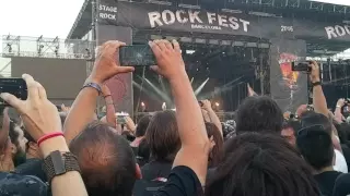 Iron Maiden Live in the rock fest 2016 Barcelona (If Eternity Should Fail)