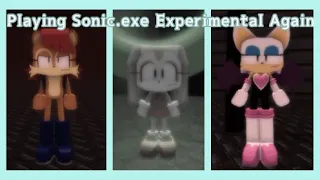 Playing Sonic.exe Experimental Again (Sonic.exe:TDE)