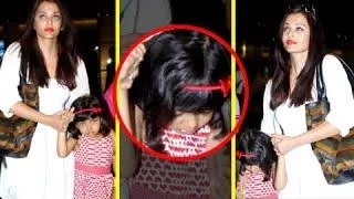 Oh No!! What Happened with Aishwarya’s Daughter Aaradhya SCARED At The Airport