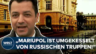 UKRAINE-KRIEG: "Mariupol ist umkesselt von russischen Truppen"