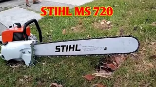 NEW STIHL 070 CHAINSAW TEST / BRAKE IN