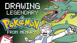 Drawing Legendary Pokémon From Memory (Ft. Pokémon Rusty)