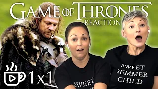 FIRST TIME WATCHING GOT! | Game of Thrones: S1E1 Winter is Coming | Reaction and Review