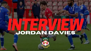 INTERVIEW | Jordan Davies on his first Wrexham Goal