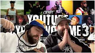 Crypt - YouTube Cypher Vol. 3  REACTION!! (*HAPPY BARS DAY) - DAX, MERKULES, 100 KUFIS, EKOH & More