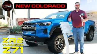 FIRST LOOK - 2023 Chevrolet Colorado ZR2/Trailboss/Z71