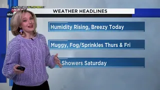 Humidity is on the rise, good rain chance Saturday (2/7/2024 Forecast Update from Sarah Spivey)